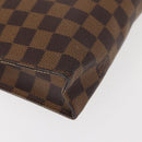 LOUIS VUITTON Damier Ebene Poche Toilette 26 Pouch N47543 LV Auth 150375-15