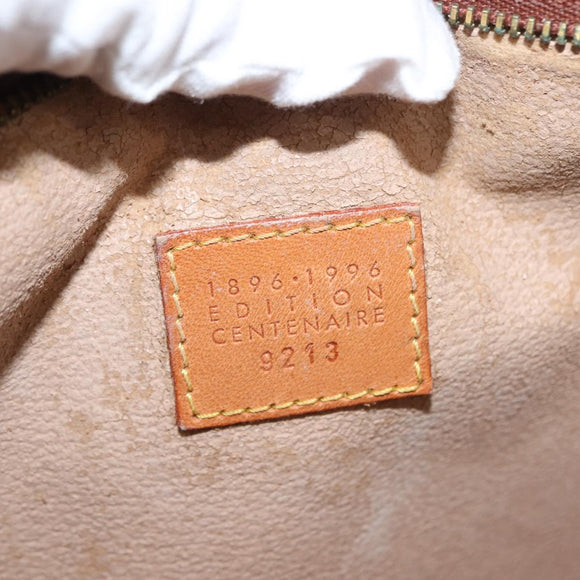 LOUIS VUITTON Damier Ebene Poche Toilette 26 Pouch N47543 LV Auth 150375