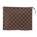 LOUIS VUITTON Damier Ebene Poche Toilette 26 Pouch N47543 LV Auth 150375-13