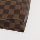 LOUIS VUITTON Damier Ebene Poche Toilette 26 Pouch N47543 LV Auth 150375-7