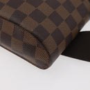 LOUIS VUITTON Damier Ebene Geronimos Shoulder Bag N51994 LV Auth 150376-11