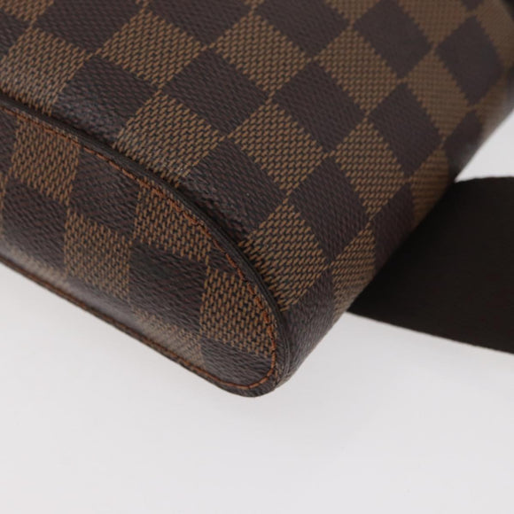 LOUIS VUITTON Damier Ebene Geronimos Shoulder Bag N51994 LV Auth 150376