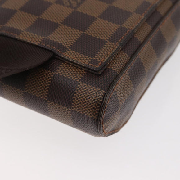 LOUIS VUITTON Damier Ebene Geronimos Shoulder Bag N51994 LV Auth 150376