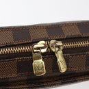 LOUIS VUITTON Damier Ebene Geronimos Shoulder Bag N51994 LV Auth 150376-14