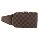 LOUIS VUITTON Damier Ebene Geronimos Shoulder Bag N51994 LV Auth 150376-2