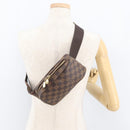 LOUIS VUITTON Damier Ebene Geronimos Shoulder Bag N51994 LV Auth 150376-22