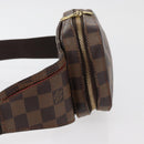 LOUIS VUITTON Damier Ebene Geronimos Shoulder Bag N51994 LV Auth 150376-5