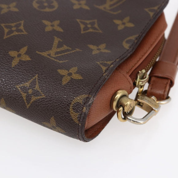 LOUIS VUITTON Monogram Orsay Clutch Bag M51790 LV Auth 150377