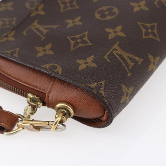LOUIS VUITTON Monogram Orsay Clutch Bag M51790 LV Auth 150377