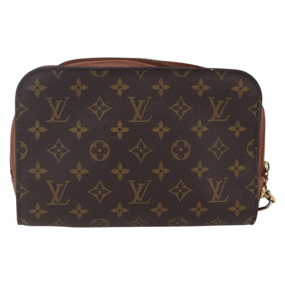 LOUIS VUITTON Monogram Orsay Clutch Bag M51790 LV Auth 150377