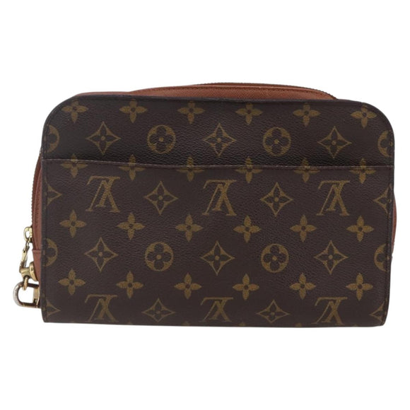LOUIS VUITTON Monogram Orsay Clutch Bag M51790 LV Auth 150377