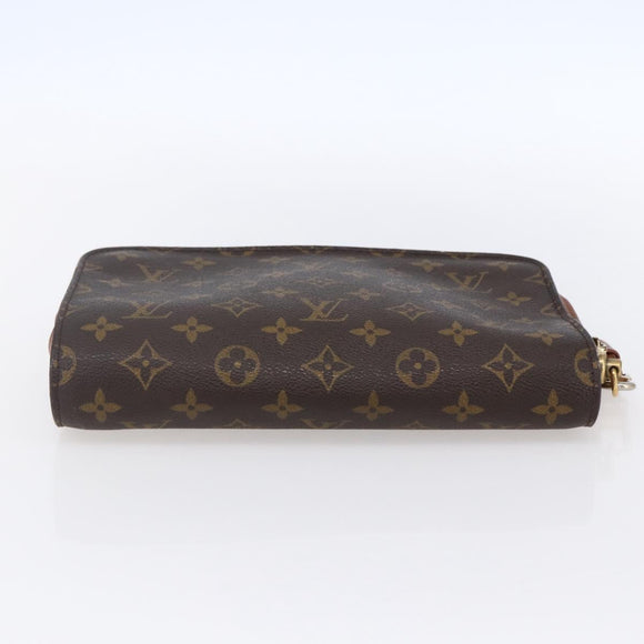 LOUIS VUITTON Monogram Orsay Clutch Bag M51790 LV Auth 150377