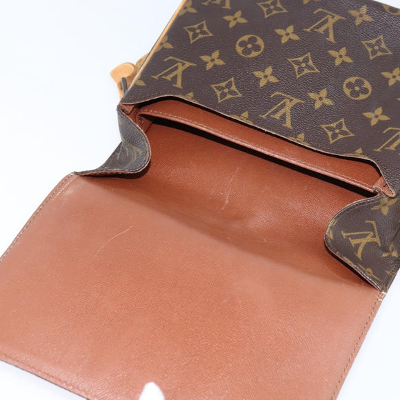 LOUIS VUITTON Monogram Cartouchiere MM Shoulder Bag M51253 LV Auth 150378