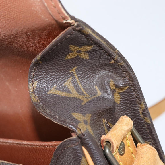 LOUIS VUITTON Monogram Cartouchiere MM Shoulder Bag M51253 LV Auth 150378