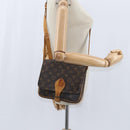 LOUIS VUITTON Monogram Cartouchiere MM Shoulder Bag M51253 LV Auth 150378-23