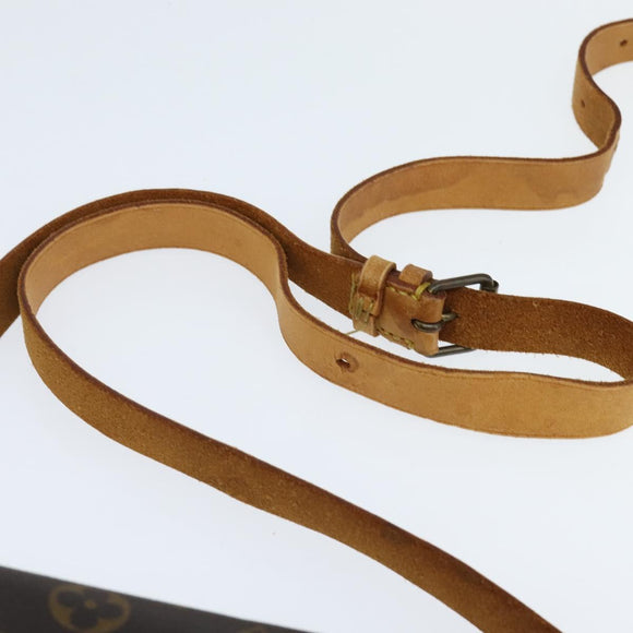 LOUIS VUITTON Monogram Cartouchiere MM Shoulder Bag M51253 LV Auth 150378