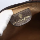 GUCCI GG Supreme Web Sherry Line Shoulder Bag PVC Beige Gold 010 378 Auth 150379-17