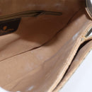 GUCCI GG Supreme Web Sherry Line Bag PVC Beige Gold 904 02 084 Auth 150380-20