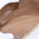 GUCCI GG Supreme Web Sherry Line Bag PVC Beige Gold 904 02 084 Auth 150380-23