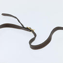 GUCCI GG Supreme Web Sherry Line Bag PVC Beige Gold 904 02 084 Auth 150380-8