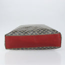 GUCCI GG Crystal Tote Bag Coated Canvas Navy Gold 131233 Auth 150381-9