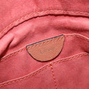 Chloe Angie Hand Bag Leather 2way Brown Gold Auth 150382-18