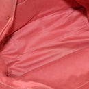 Chloe Angie Hand Bag Leather 2way Brown Gold Auth 150382-11