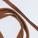 Chloe Angie Hand Bag Leather 2way Brown Gold Auth 150382-14