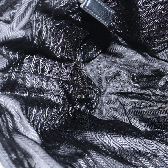 PRADA Shoulder Bag Nylon Pink Silver Auth 150388