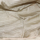 PRADA Chain Tote Bag Nylon Ivory Gold Auth 150390-11