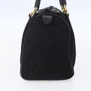 GUCCI GG Canvas Web Sherry Line Hand Bag Black Gold 012 3841 28 39 Auth 150392-4