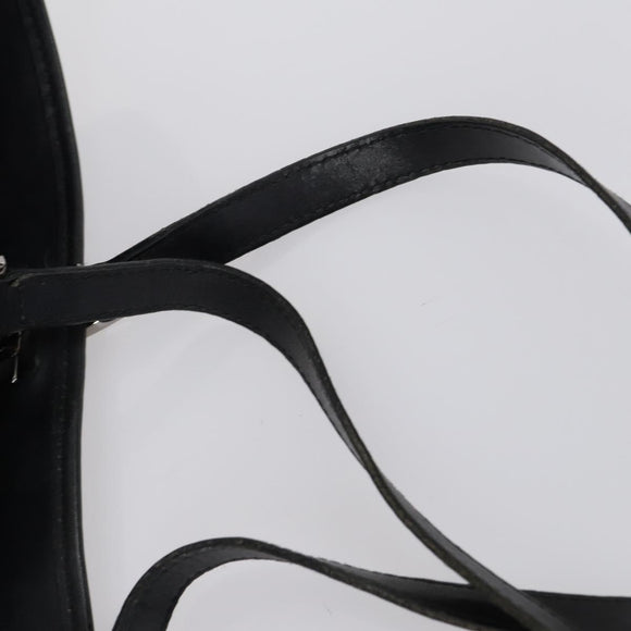 GUCCI GG Canvas Tote Bag 2 Set Light Blue Black Auth 150393