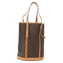 LOUIS VUITTON Monogram Bucket GM Shoulder Bag M42236 LV Auth 150395-1