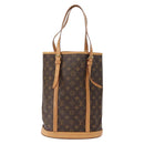 LOUIS VUITTON Monogram Bucket GM Shoulder Bag M42236 LV Auth 150395-13
