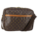 LOUIS VUITTON Monogram Reporter GM Shoulder Bag M45252 LV Auth 150397-1