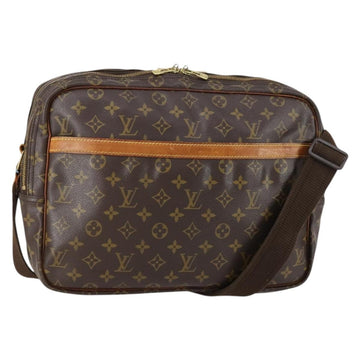 LOUIS VUITTON Monogram Reporter GM Shoulder Bag M45252 LV Auth 150397