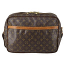 LOUIS VUITTON Monogram Reporter GM Shoulder Bag M45252 LV Auth 150397-13