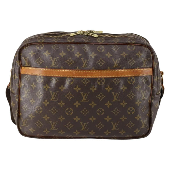 LOUIS VUITTON Monogram Reporter GM Shoulder Bag M45252 LV Auth 150397