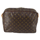 LOUIS VUITTON Monogram Reporter GM Shoulder Bag M45252 LV Auth 150397-2