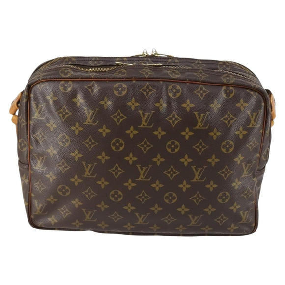 LOUIS VUITTON Monogram Reporter GM Shoulder Bag M45252 LV Auth 150397