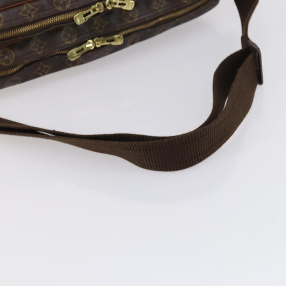 LOUIS VUITTON Monogram Reporter GM Shoulder Bag M45252 LV Auth 150397