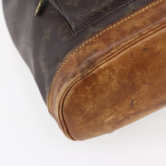 LOUIS VUITTON Monogram Montsouris MM Backpack M51136 LV Auth 150398