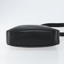 GUCCI Bamboo Shoulder Bag Leather Black Gold 001 3166 Auth 150409-5