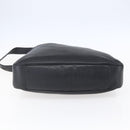 GUCCI Bamboo Shoulder Bag Leather 2way Black Gold 001 1998 1577 Auth 150410-5