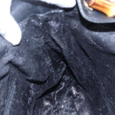 GUCCI Bamboo Shoulder Bag Leather 2way Black Gold 001 1998 1577 Auth 150410-22