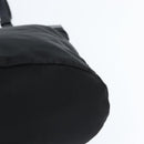 PRADA Hand Bag Nylon Black Silver Auth 150413-17