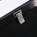 PRADA Hand Bag Nylon Black Silver Auth 150413-18
