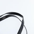 PRADA Hand Bag Nylon Black Silver Auth 150413-14