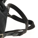 PRADA Backpack Nylon Black Silver Auth 150414-15