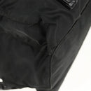PRADA Backpack Nylon Black Silver Auth 150414-17